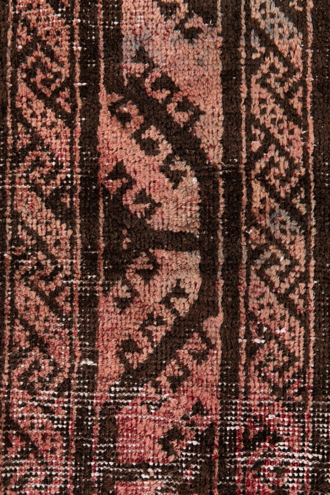 3' 9 x 5' 2 Hand Knotted Ultra Vintage Persian Wool Rug