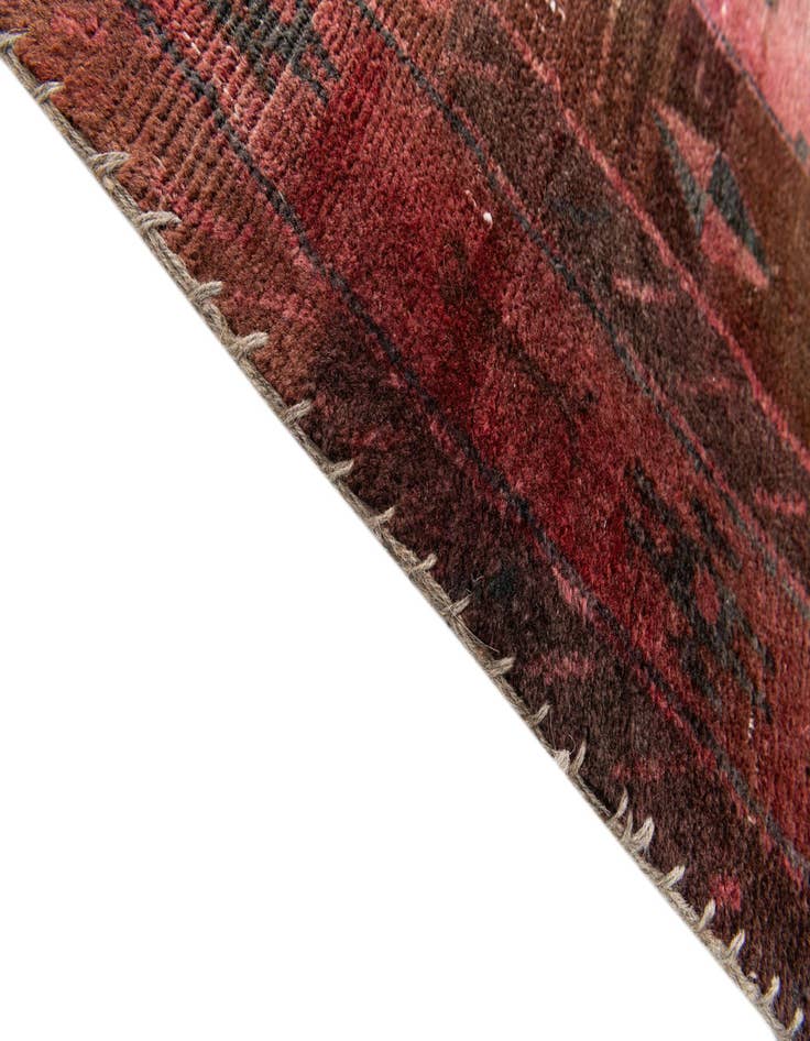 Detail image of 4' 2 x 5' 4  Hand Knotted Ultra Vintage Persian Wool Rug