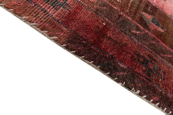 Detail image of 4' 2 x 5' 4 Hand Knotted Ultra Vintage Persian Wool Rug