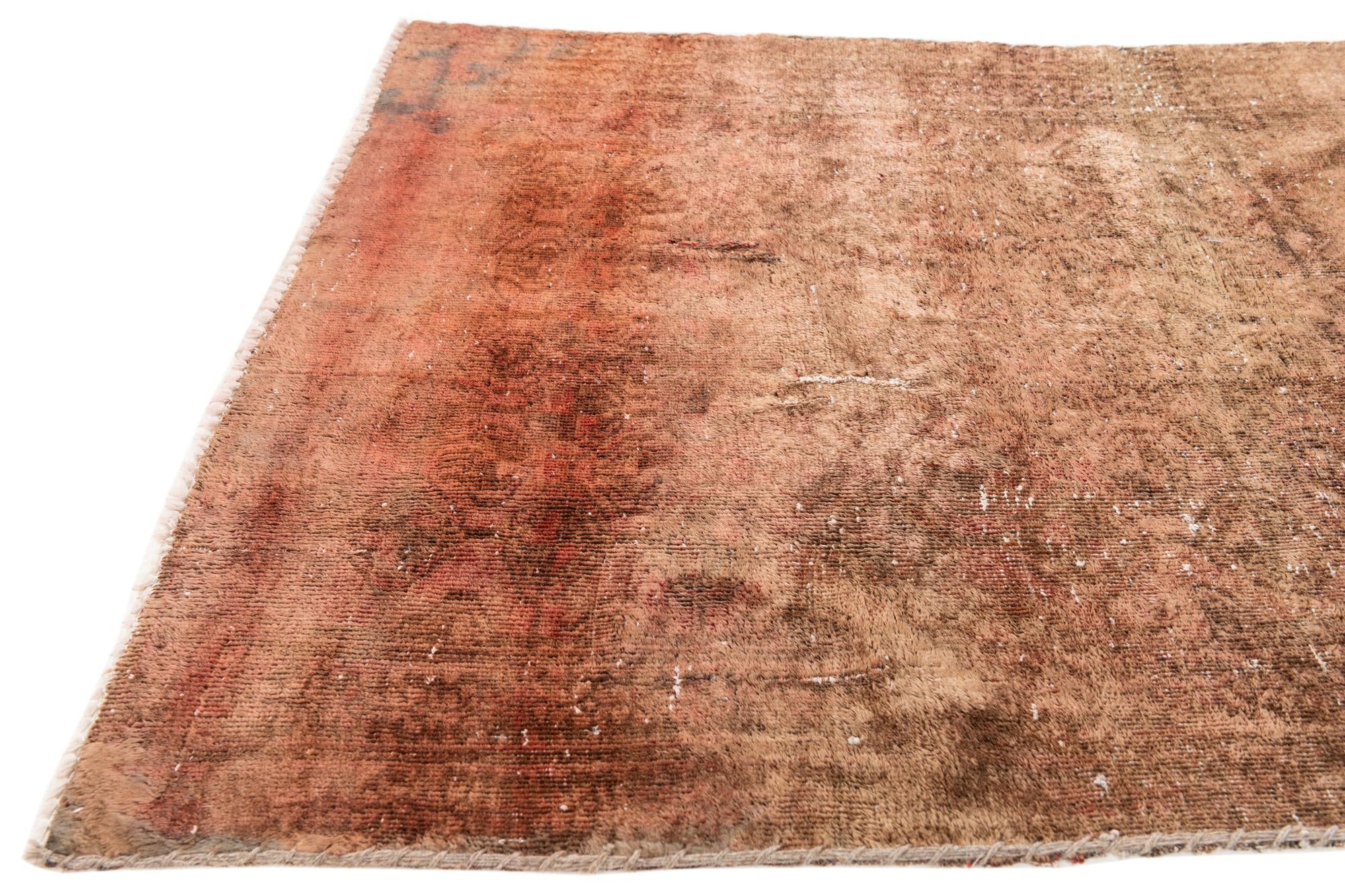 3' x 5' 4 Hand Knotted Ultra Vintage Persian Wool Rug