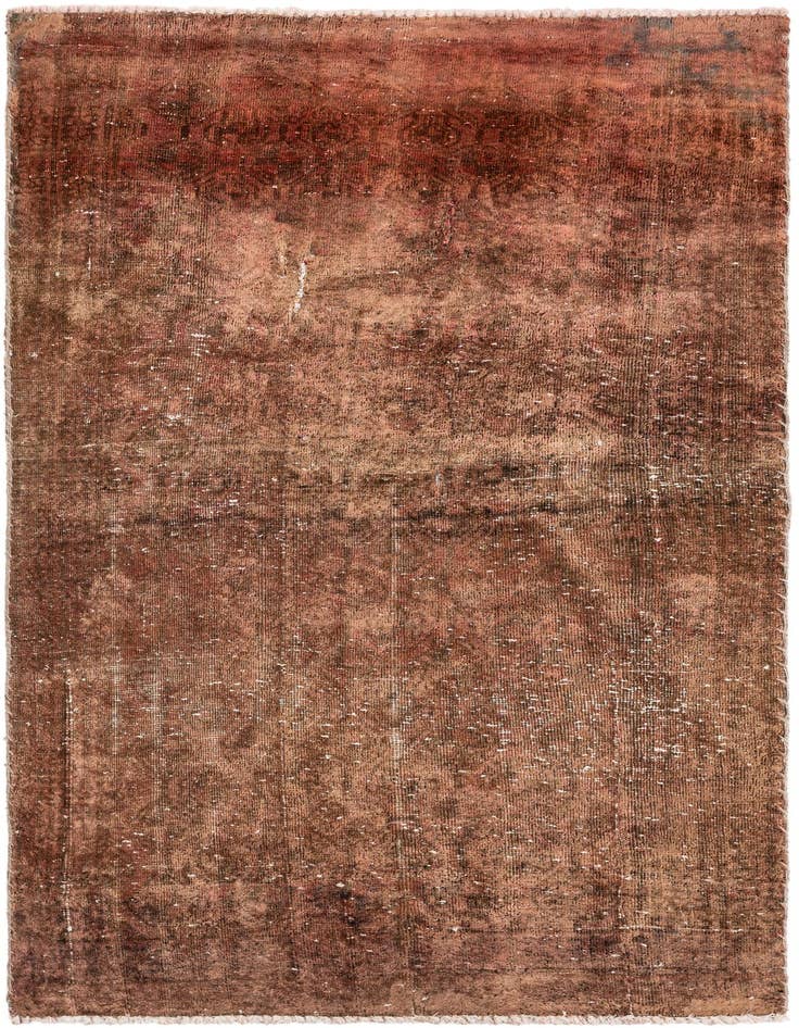 Detail image of 3' x 5' 4 Hand Knotted Ultra Vintage Persian Wool Rug