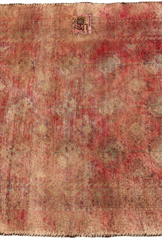 2' 9 x 4' 10 Hand Knotted Ultra Vintage Persian Wool Rug