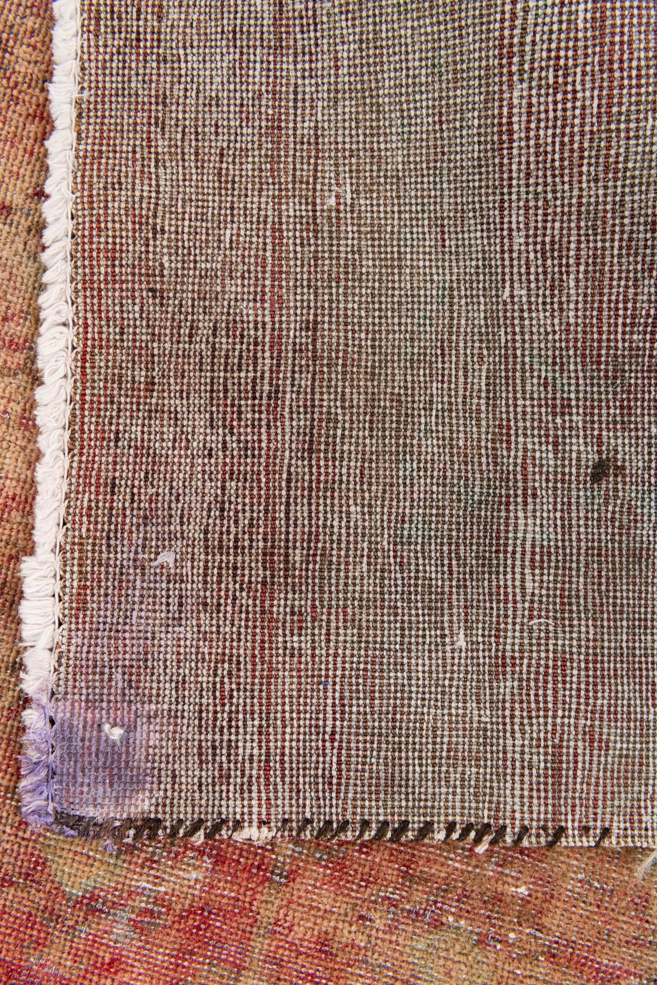 2' 9 x 4' 10 Hand Knotted Ultra Vintage Persian Wool Rug