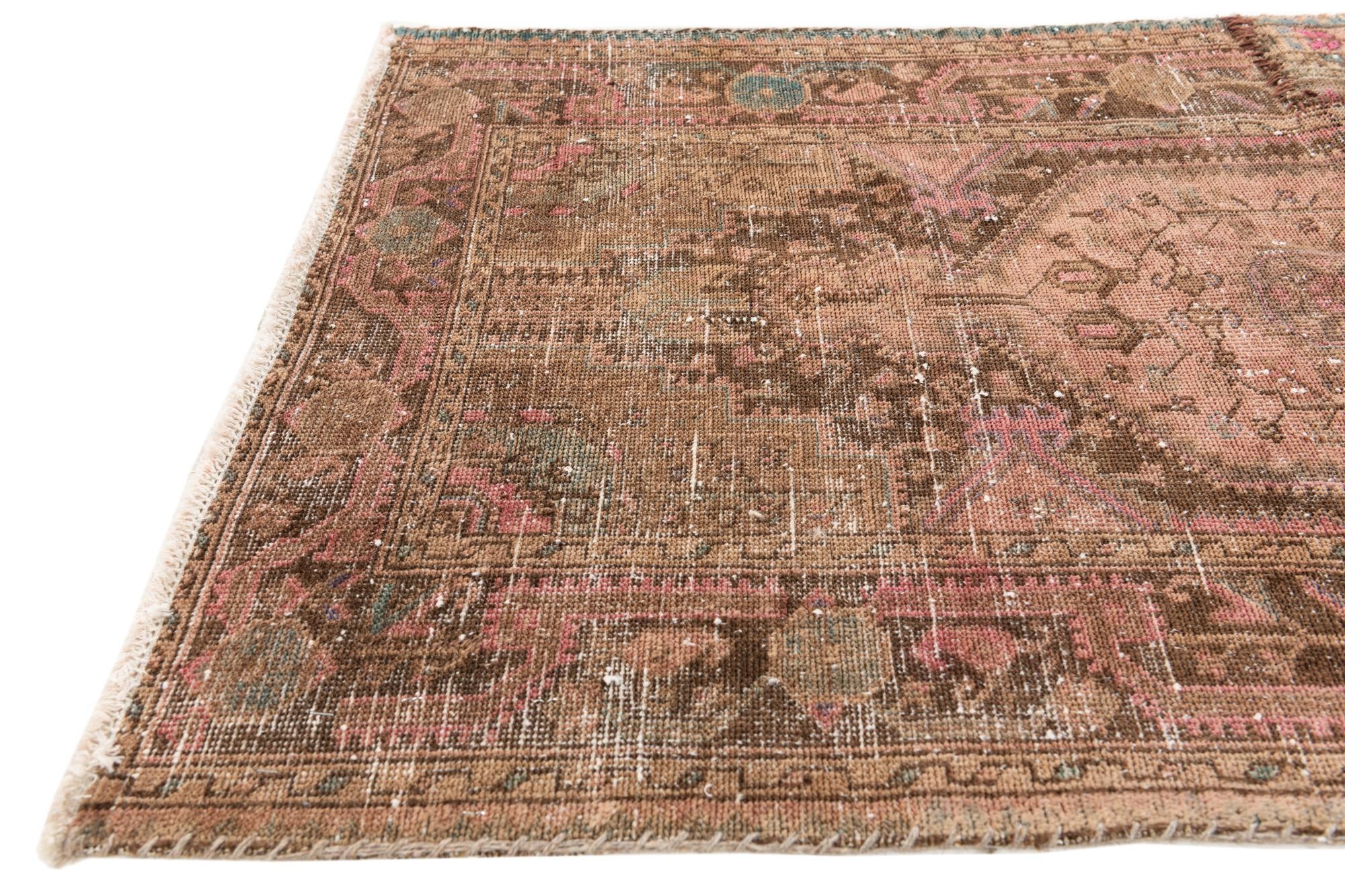 3' x 5' Hand Knotted Ultra Vintage Persian Wool Rug
