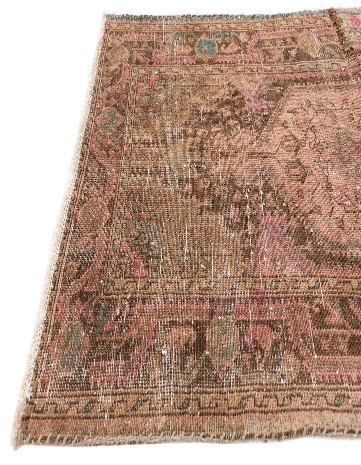 Detail image of 3' x 5'  Hand Knotted Ultra Vintage Persian Wool Rug