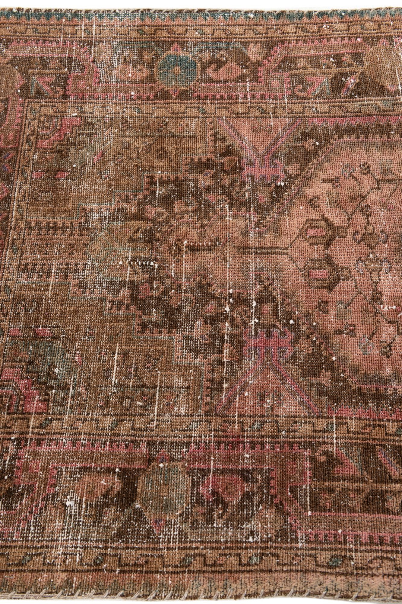 3' x 5' Hand Knotted Ultra Vintage Persian Wool Rug