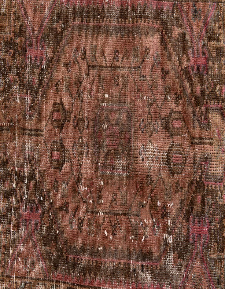 Detail image of 3' x 5'  Hand Knotted Ultra Vintage Persian Wool Rug