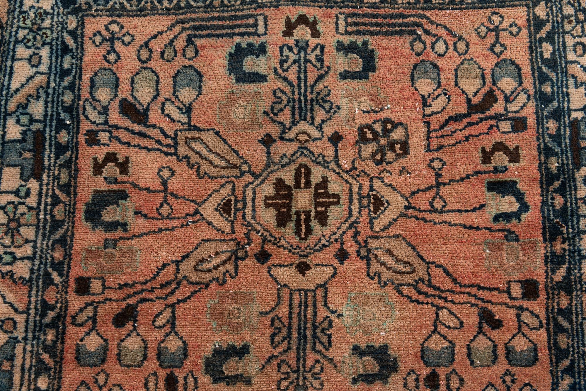 3' 9 x 6' 5 Hand Knotted Ultra Vintage Persian Wool Rug