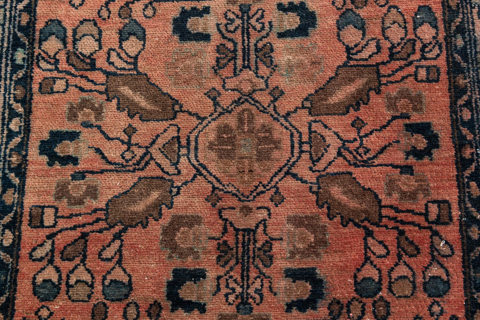 3' 9 x 6' 5 Hand Knotted Ultra Vintage Persian Wool Rug