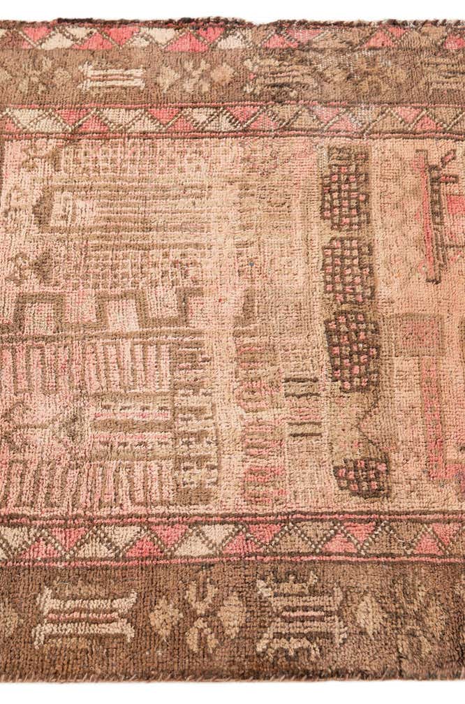 2' 8 x 4' 3 Hand Knotted Ultra Vintage Persian Wool Rug