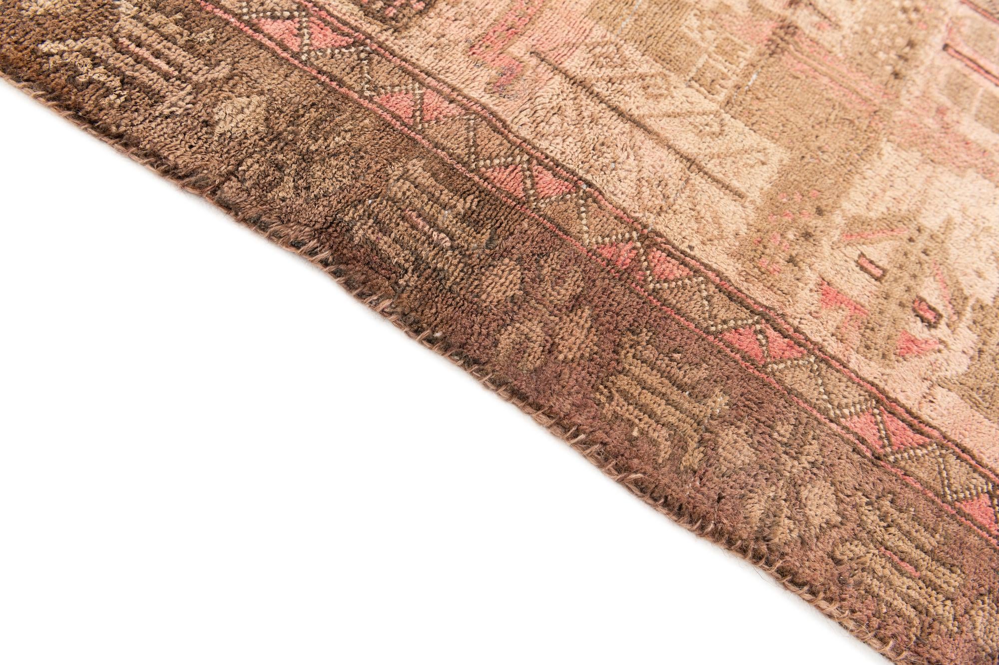 2' 8 x 4' 3 Hand Knotted Ultra Vintage Persian Wool Rug