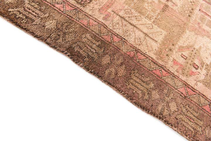 2' 8 x 4' 3 Hand Knotted Ultra Vintage Persian Wool Rug