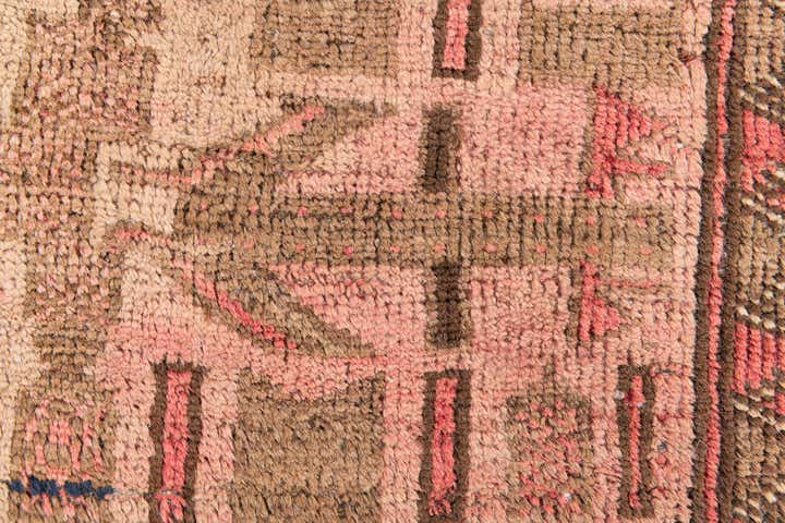 2' 8 x 4' 3 Hand Knotted Ultra Vintage Persian Wool Rug