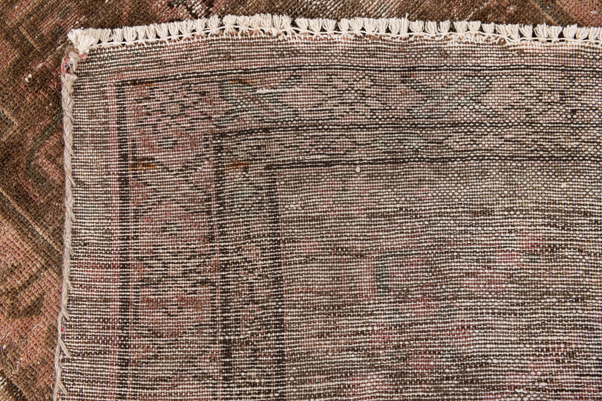 3' 5 x 5' 10 Hand Knotted Ultra Vintage Persian Wool Rug