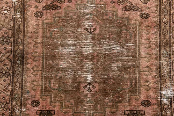 3' 5 x 5' 10 Hand Knotted Ultra Vintage Persian Wool Rug