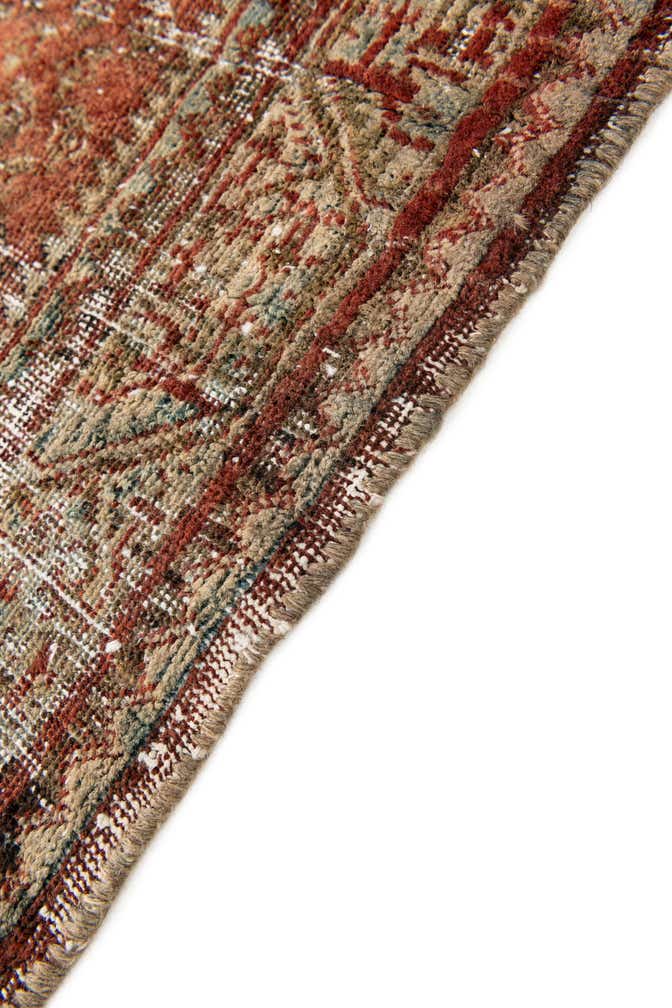 2' 9 x 4' 3 Hand Knotted Ultra Vintage Persian Wool Rug