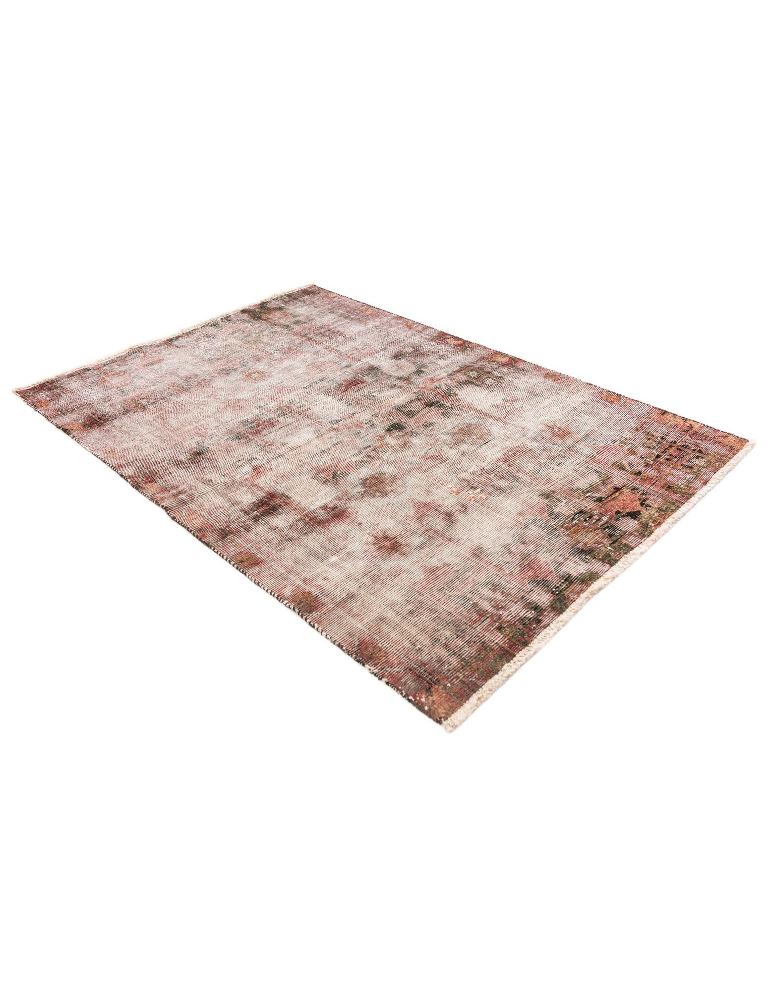 3' 6 x 4' 10 Hand Knotted Ultra Vintage Persian Wool Rug
