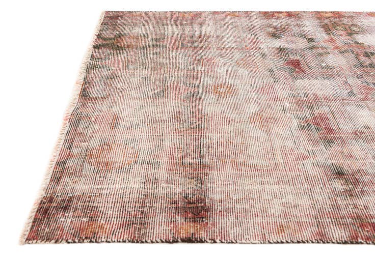 Detail image of 3' 6 x 4' 10 Hand Knotted Ultra Vintage Persian Wool Rug