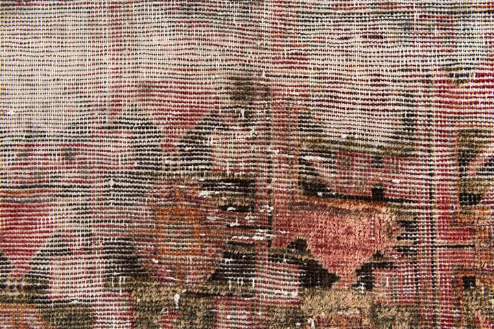 3' 6 x 4' 10 Hand Knotted Ultra Vintage Persian Wool Rug