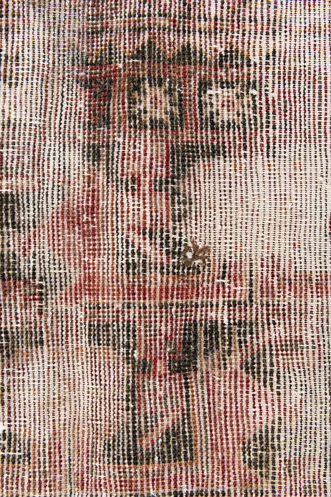 3' 6 x 4' 10 Hand Knotted Ultra Vintage Persian Wool Rug