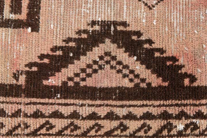 3' 7 x 6' 4 Hand Knotted Ultra Vintage Persian Wool Rug