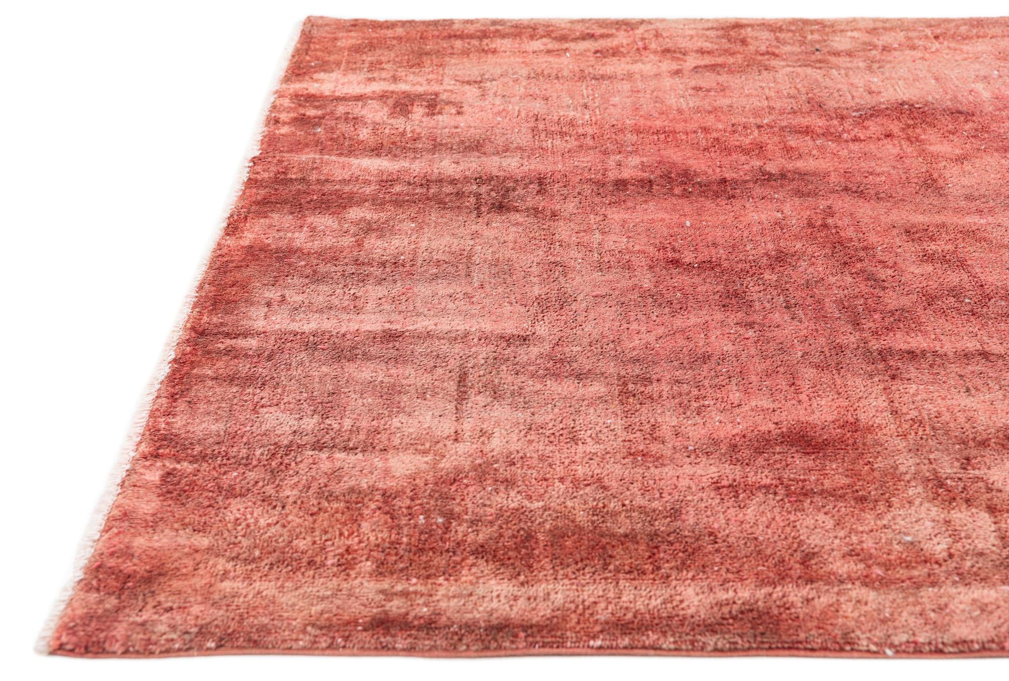 5' 5 x 8' 2 Hand Knotted Ultra Vintage Persian Wool Rug