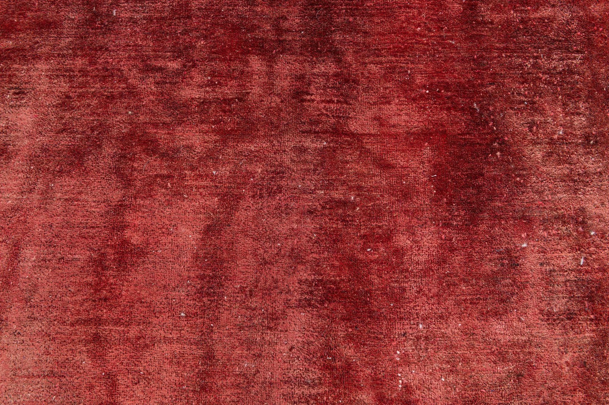 5' 5 x 8' 2 Hand Knotted Ultra Vintage Persian Wool Rug