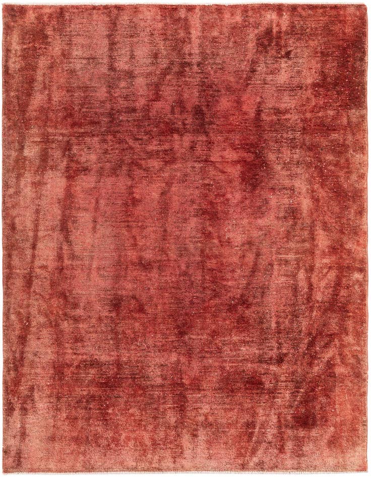 Detail image of 5' 5 x 8' 2 Hand Knotted Ultra Vintage Persian Wool Rug