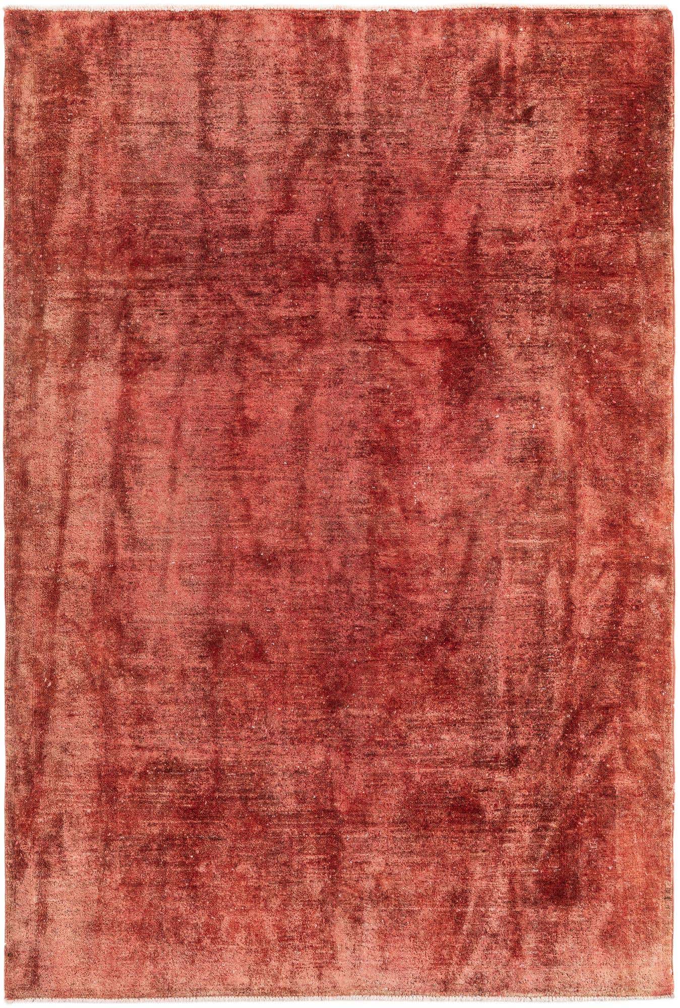 5' 5 x 8' 2 Hand Knotted Ultra Vintage Persian Wool Rug