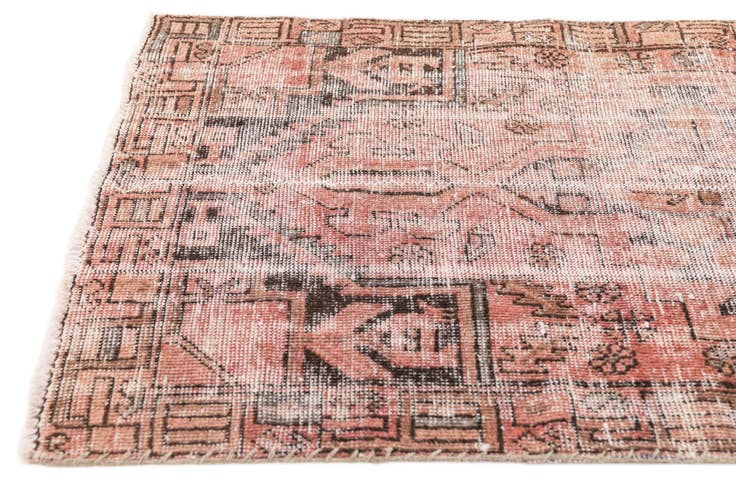 Detail image of 3' x 4' 6 Hand Knotted Ultra Vintage Persian Wool Rug