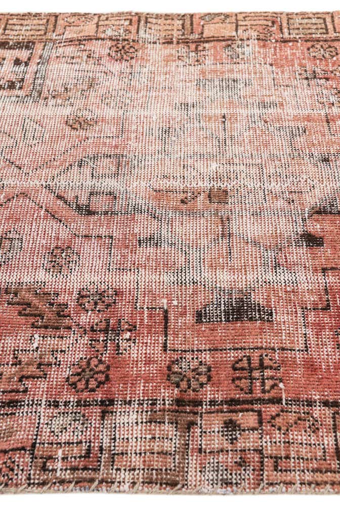 3' x 4' 6 Hand Knotted Ultra Vintage Persian Wool Rug