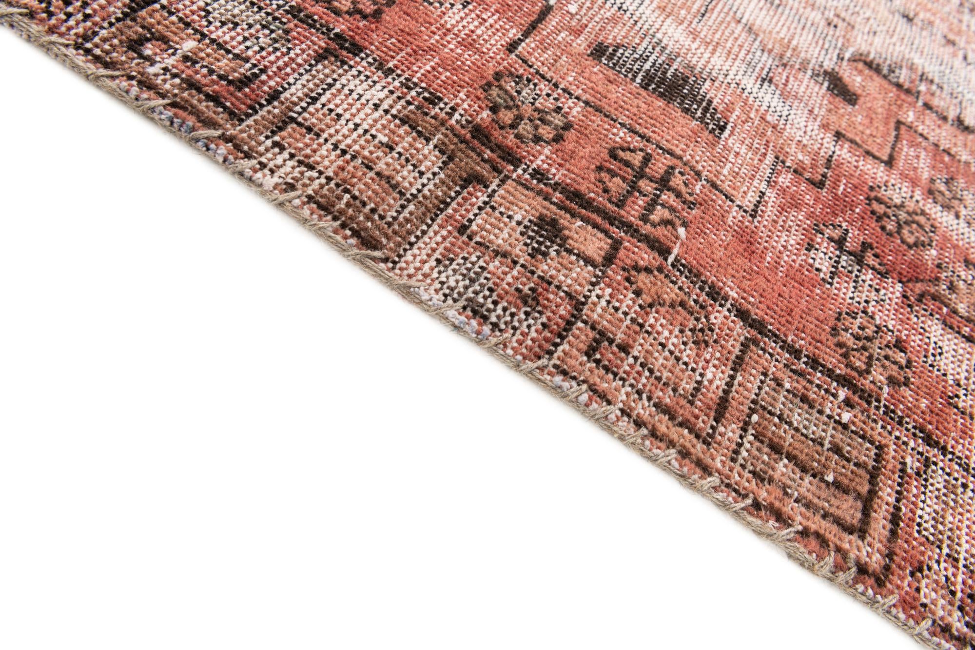 3' x 4' 6 Hand Knotted Ultra Vintage Persian Wool Rug