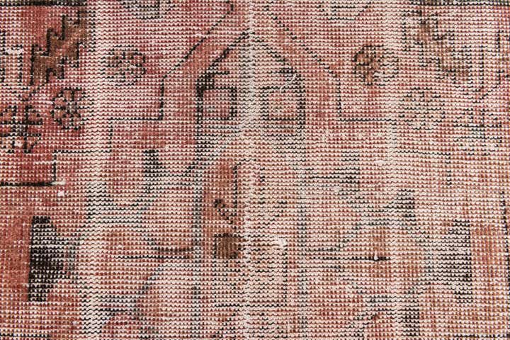 3' x 4' 6 Hand Knotted Ultra Vintage Persian Wool Rug
