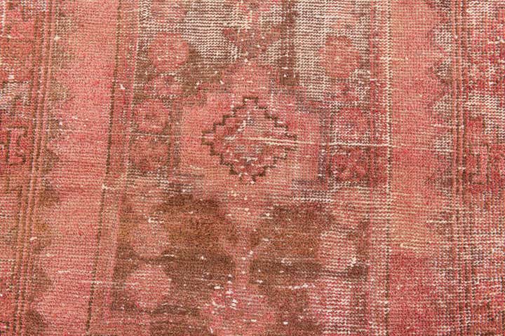 3' 5 x 6' 1 Hand Knotted Ultra Vintage Persian Wool Rug