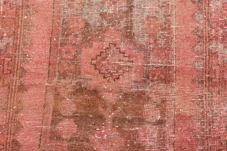 Detail image of 3' 5 x 6' 1 Hand Knotted Ultra Vintage Persian Wool Rug