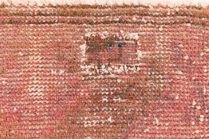 3' 5 x 6' 1 Hand Knotted Ultra Vintage Persian Wool Rug