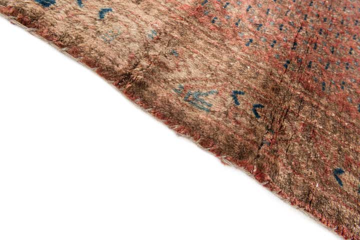 3' 6 x 6' 8 Hand Knotted Ultra Vintage Persian Wool Rug