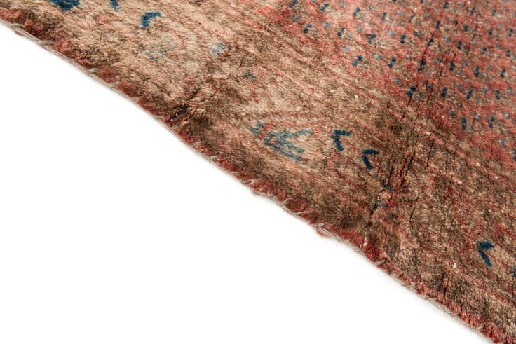 Detail image of 3' 6 x 6' 8 Hand Knotted Ultra Vintage Persian Wool Rug