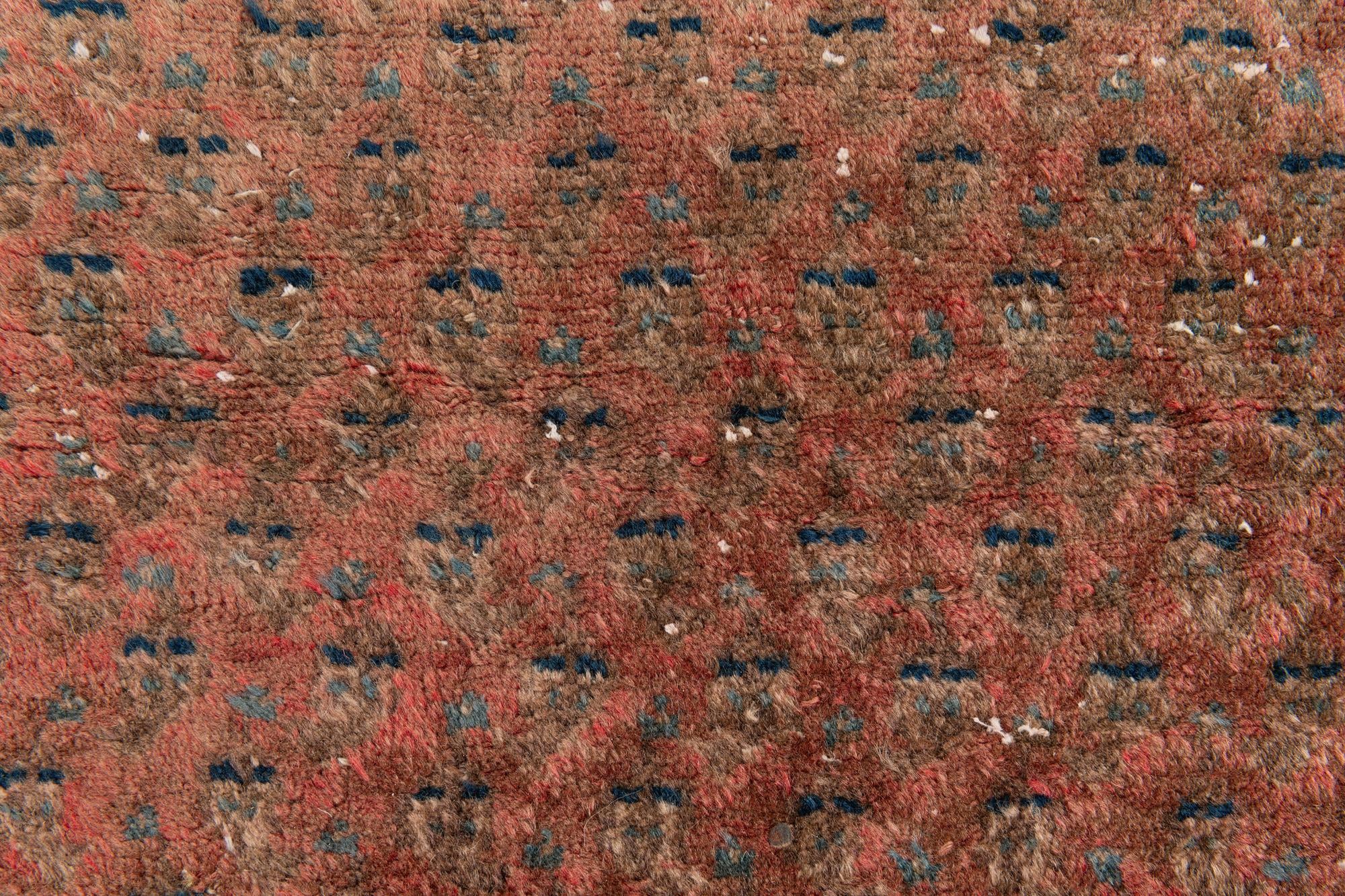 3' 6 x 6' 8 Hand Knotted Ultra Vintage Persian Wool Rug