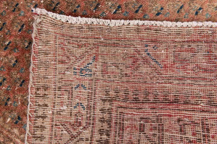 3' 6 x 6' 8 Hand Knotted Ultra Vintage Persian Wool Rug