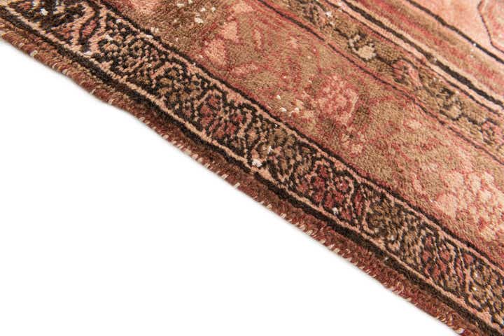 4' 4 x 6' 3 Hand Knotted Ultra Vintage Persian Wool Rug