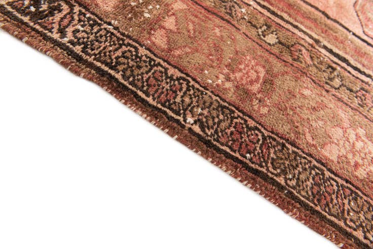 Detail image of 4' 4 x 6' 3 Hand Knotted Ultra Vintage Persian Wool Rug