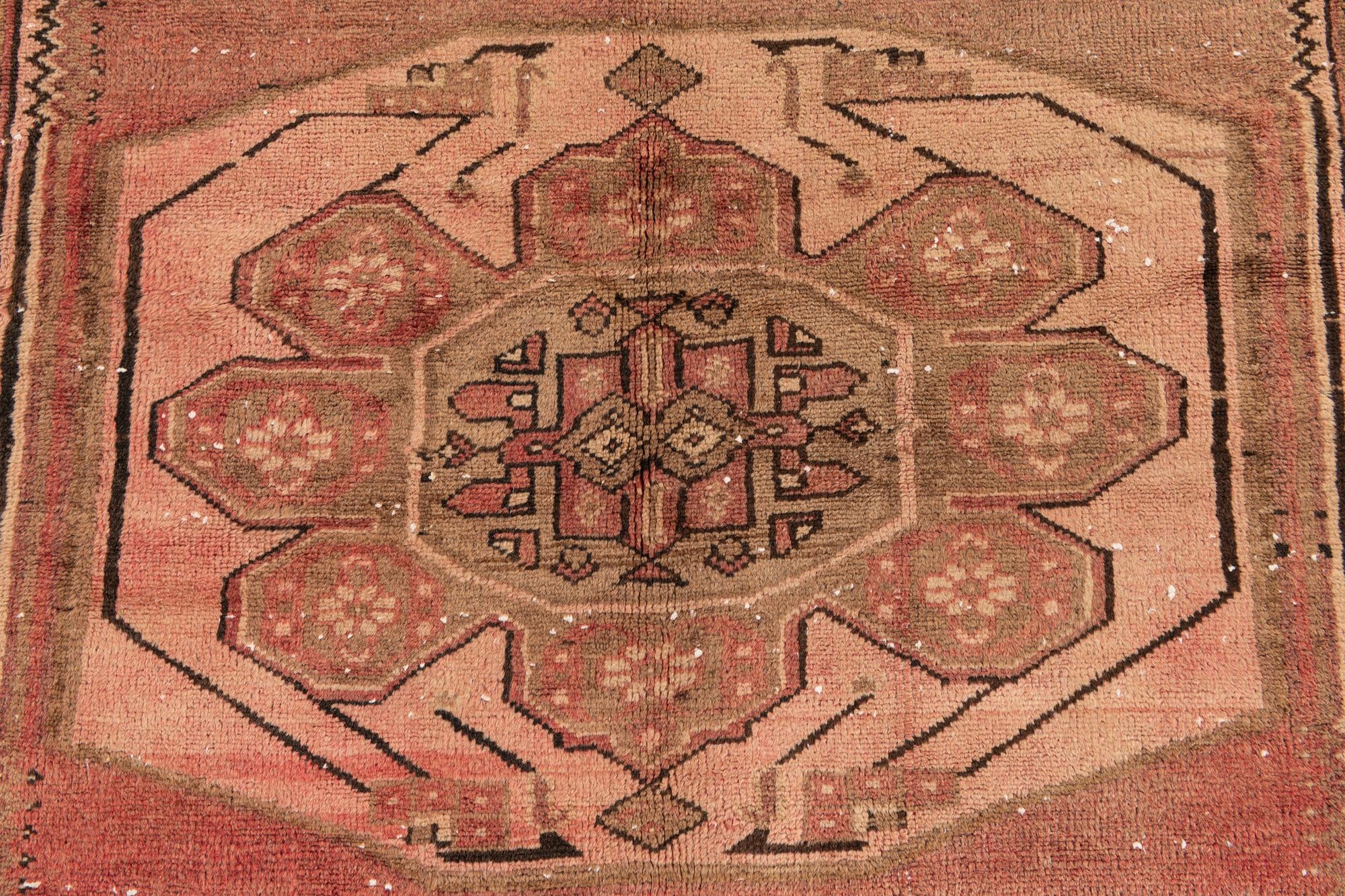 4' 4 x 6' 3 Hand Knotted Ultra Vintage Persian Wool Rug