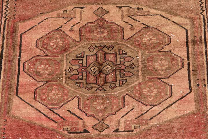 4' 4 x 6' 3 Hand Knotted Ultra Vintage Persian Wool Rug