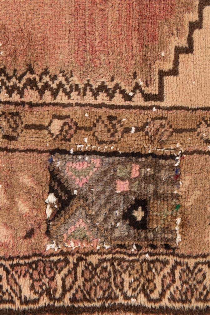 4' 4 x 6' 3 Hand Knotted Ultra Vintage Persian Wool Rug