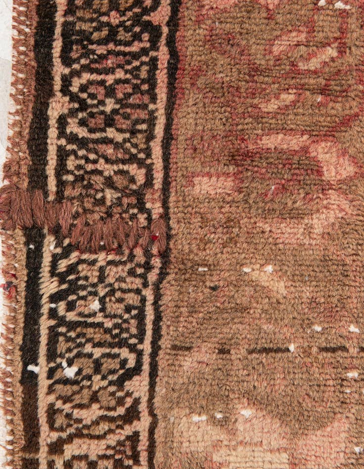 Detail image of 4' 4 x 6' 3  Hand Knotted Ultra Vintage Persian Wool Rug