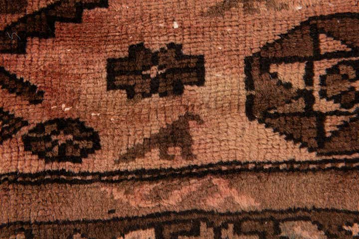 3' 5 x 5' 9 Hand Knotted Ultra Vintage Persian Wool Rug