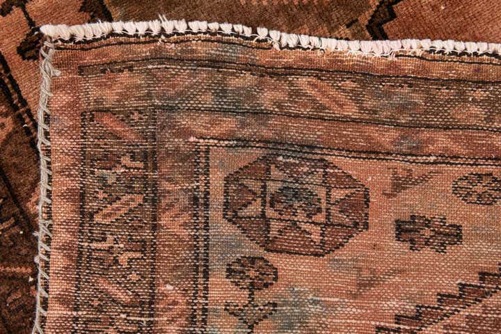 3' 5 x 5' 9 Hand Knotted Ultra Vintage Persian Wool Rug