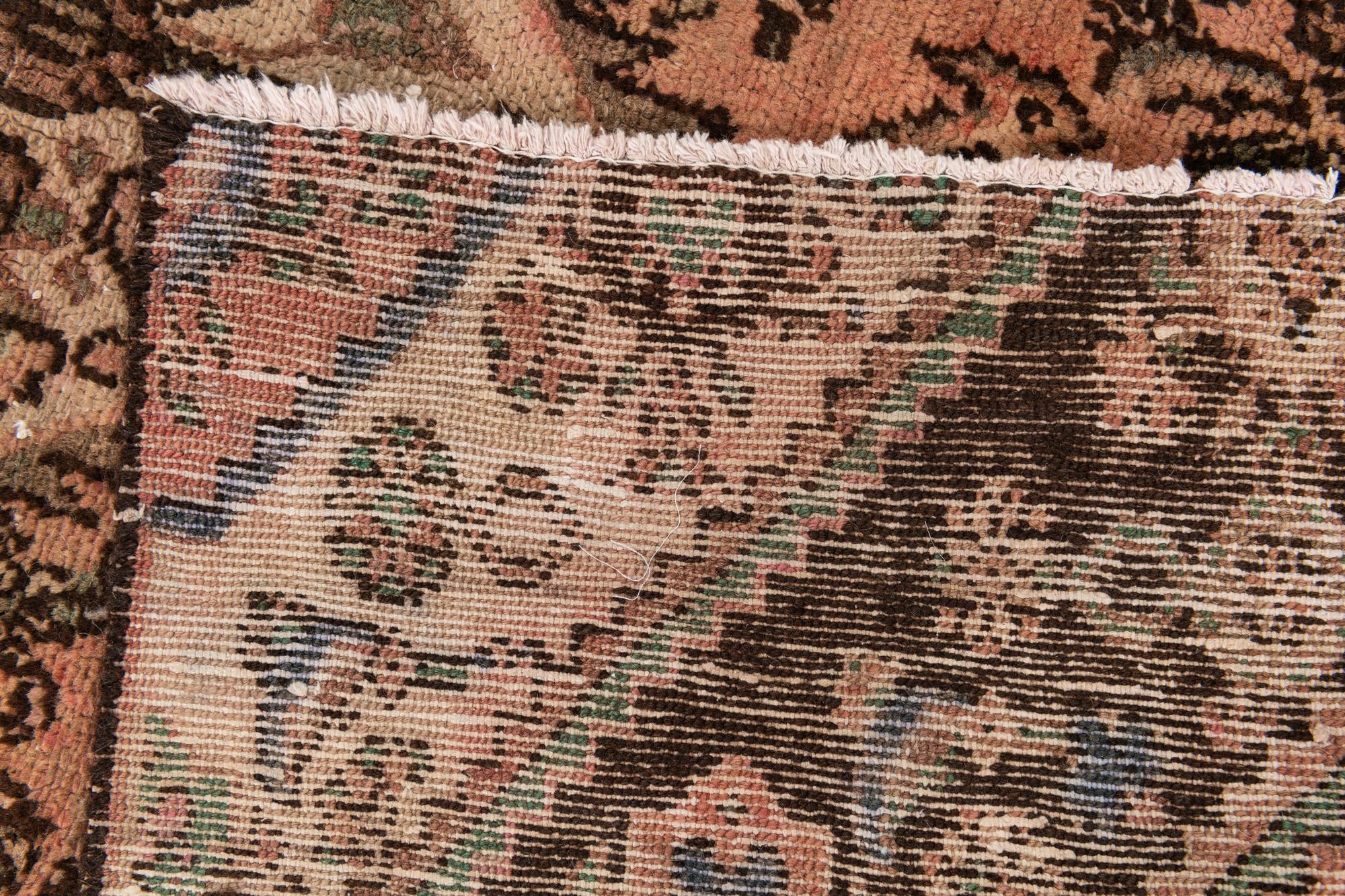 4' 4 x 7' 1 Hand Knotted Ultra Vintage Persian Wool Rug