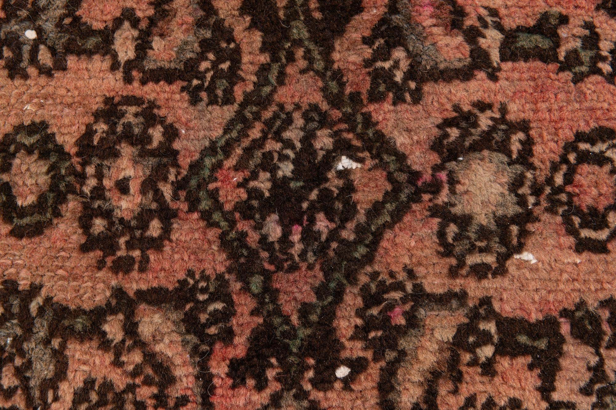 4' 4 x 7' 1 Hand Knotted Ultra Vintage Persian Wool Rug
